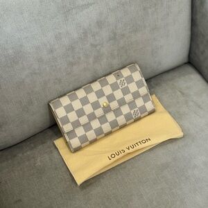 Louis Vuitton Damier Azur Canvas Wallet